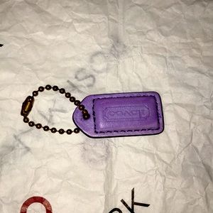 Coach Hang Tag